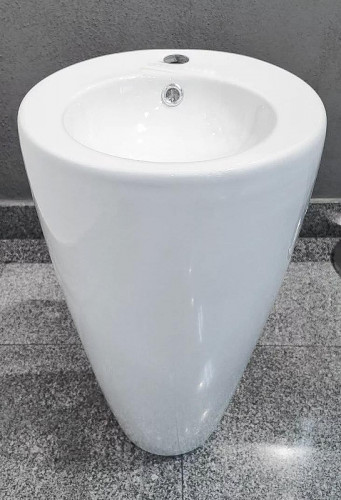 Раковина CeramaLux 38 B133-1 Белая глянцевая