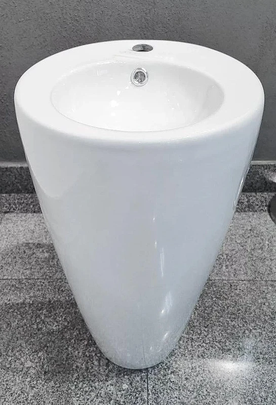 Раковина CeramaLux 38 B133-1 Белая глянцевая