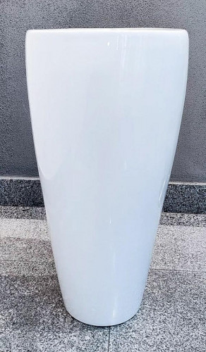 Раковина CeramaLux 38 B133-1 Белая глянцевая