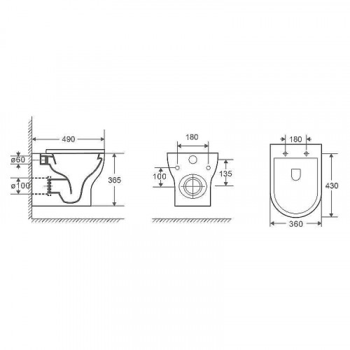 Комплект унитаза с инсталляцией WeltWasser AMBERG 350 ST + ERLENBACH 004 GL-WT + AMBERG RD-WT 10000006508 цвет Белый глянцевый с сиденьем Микролифт и клавишей смыва цвет Белый