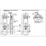 Комплект унитаза с инсталляцией WeltWasser AMBERG 350 ST + ERLENBACH 004 GL-WT + AMBERG RD-WT 10000006508 цвет Белый глянцевый с сиденьем Микролифт и клавишей смыва цвет Белый