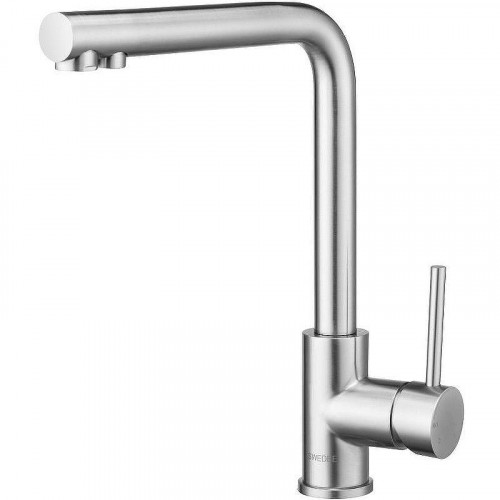 Смеситель для кухни Swedbe Selene Plus K8540M с фильтром Нержавеющая сталь