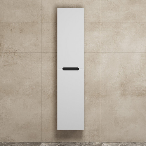 Шкаф пенал Uperwood Tanos 33 29102022511 подвесной цвет Белый матовый Графит матовый