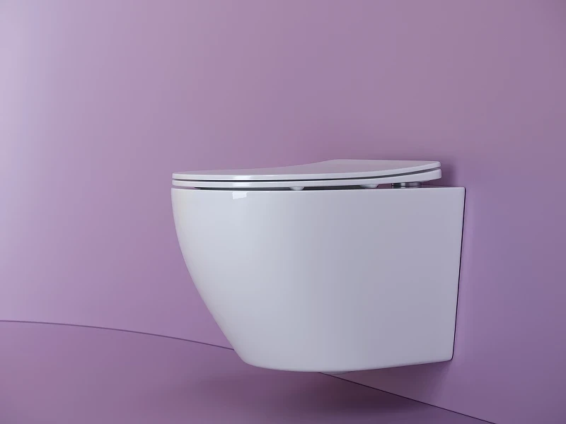 Комплект унитаза Ceramicanova Uno Rimless CN11001 с инсталляцией Berges Novum D5 040235 с сиденьем Микролифт и Черной матовой клавишей смыва фарфор подвесной