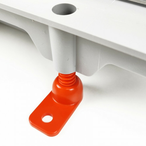 Душевой лоток Paini Harmony 750 CH750HN с решеткой Хром глянцевый