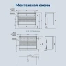 Тумба с раковиной Aquanet Арт 100 345814 подвесная цвет Бежевый