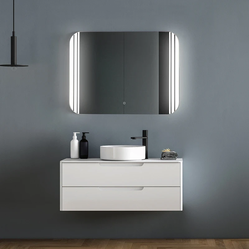 Зеркало Abber See 92 AG6101S с подсветкой с сенсорным выключателем и диммером стекло