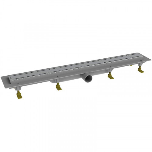 Душевой лоток Paini Line 650 CH650LN с решеткой Хром глянец