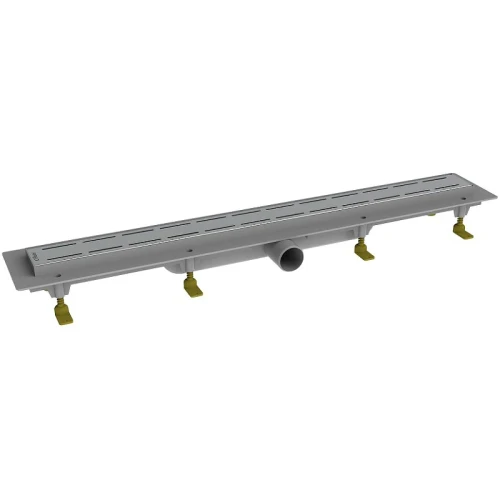 Душевой лоток Paini Line 650 CH650LN с решеткой Хром глянец
