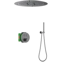 Душевая система Timo SX-2370/18SM с термостатом Черное золото