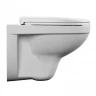 Комплект унитаза Cersanit Delfi TPL S-MZ-DELFI-PL с инсталляцией Grohe Rapid SL 38721001 с сиденьем Микролифт и клавишей смыва Хром фарфор подвесной