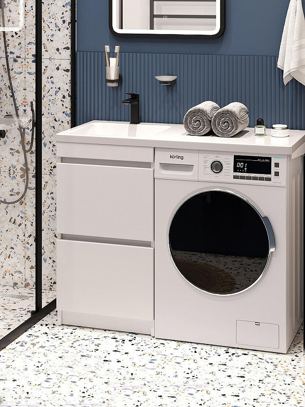 Тумба под раковину DIWO Тольятти 110 SM-TTI50 цвет Белый