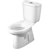 Унитаз компакт Santek Анимо 1WH110038 с бачком и сиденьем