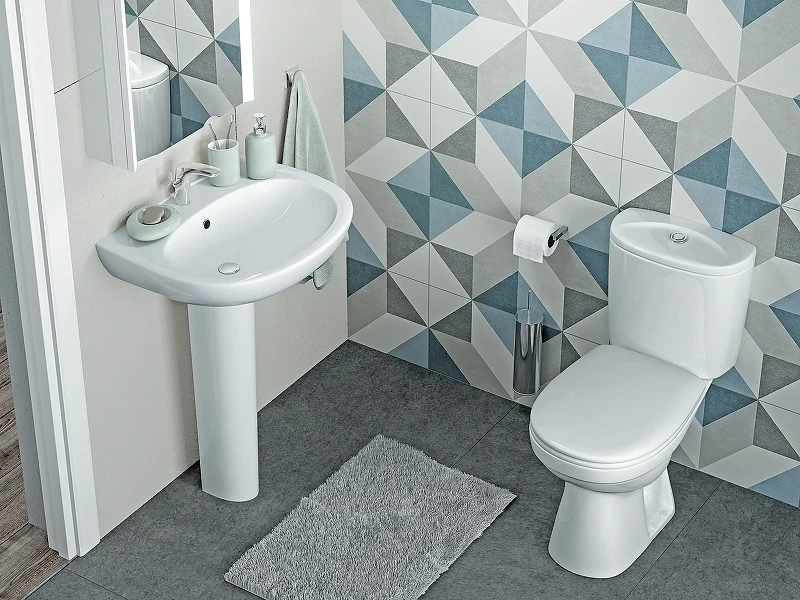 Унитаз компакт Santek Анимо 1WH110038 с бачком и сиденьем