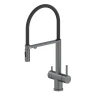 Смеситель для кухни Oliveeka K OL-458009-BGM цвет Оружейный металл матовый