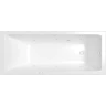 Акриловая ванна Whitecross Wave 160x80 0101.160080.100.SOFT.WH с гидромассажем