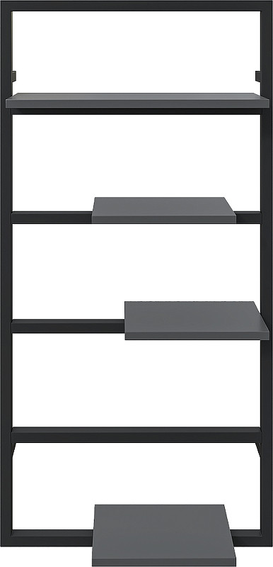 Полка DIWO Элиста 50 П23247 цвет Черный Антрацит