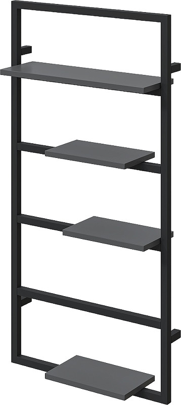 Полка DIWO Элиста 50 П23247 цвет Черный Антрацит