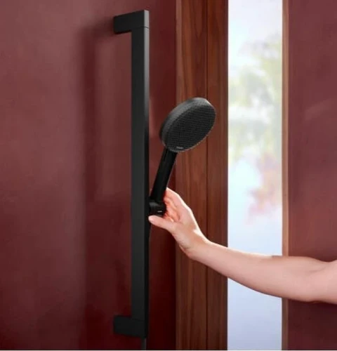 Душевой гарнитур Hansgrohe Alive Select S 24600670 цвет Черный матовый