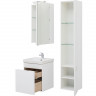 Тумба под раковину Aquanet София 50 201745 подвесная Белый глянец МДФ / ЛДСП