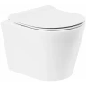 Унитаз BelBagno Flay-R BB053CHR подвесной без сиденья фаянс подвесной