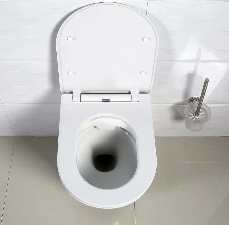 Унитаз BelBagno Flay-R BB053CHR подвесной без сиденья фаянс подвесной
