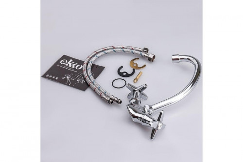 Смеситель для кухни Ekko E4112-1 цвет Хром