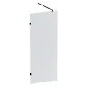 Душевая перегородка AM.PM X-Joy 80 W94UWI-80-F1-BTE профиль Черный матовый стекло прозрачное