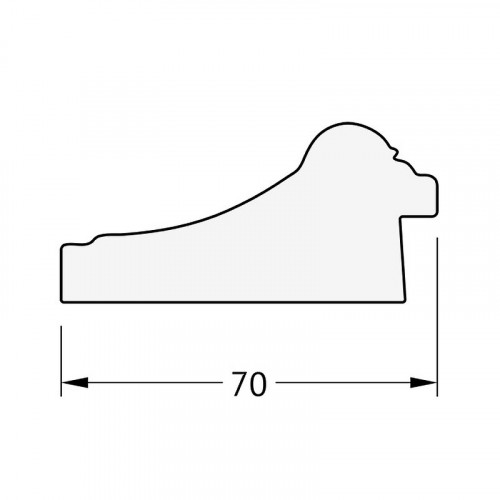 Зеркало Evoform Octagon 63х63 BY 3674 в багетной раме - Состаренная бронза с плетением 70 мм стекло