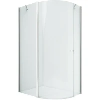 Душевой уголок New Trendy New Soleo Chrome 100х80 K-0421 профиль Хром стекло прозрачное