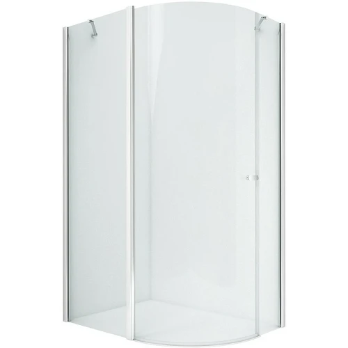 Душевой уголок New Trendy New Soleo Chrome 100х80 K-0421 профиль Хром стекло прозрачное