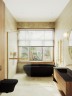 Душевая перегородка Maybah Glass MGD-731-3ш 790x1950 в широком профиле Золото стекло сатиновое