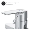 Смеситель для ванны AM.PM Gem F90A90000 универсальный Хром латунь на стену