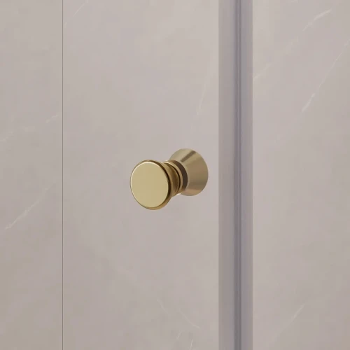 Душевой уголок RGW Classic (Класcик) CL-80Gb 90х90 81088099-16 профиль Золото брашированное стекло прозрачное