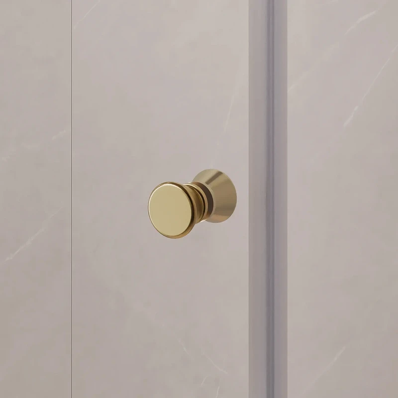 Душевой уголок RGW Classic (Класcик) CL-80Gb 90х90 81088099-16 профиль Золото брашированное стекло прозрачное