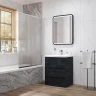 Тумба под раковину Art&Max Family M 58 FAMILY-M-580-3C-PIA-HC цвет Угольный камень