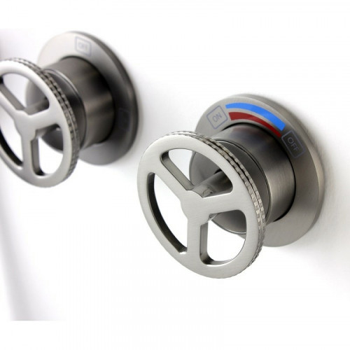 Душевая система Bronze de Luxe Liberty 5011GG-F Графит латунь встраиваемый