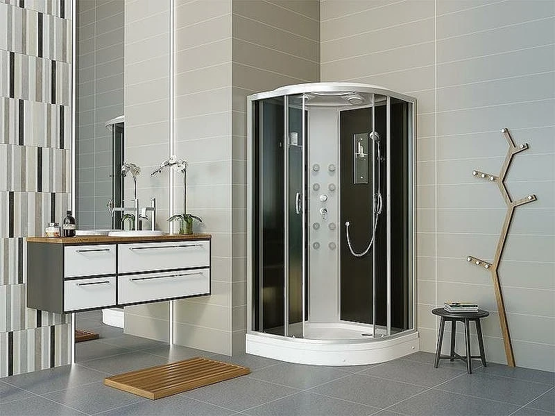 Душевая кабина Erlit Comfort 90х90 ER3509PF-C4-RUS с гидромассажем