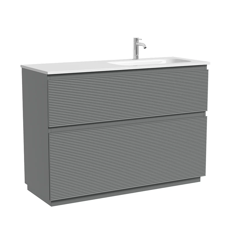 Тумба под раковину Sancos Folk Floor 119 FL120FRES цвет Ergraut soft