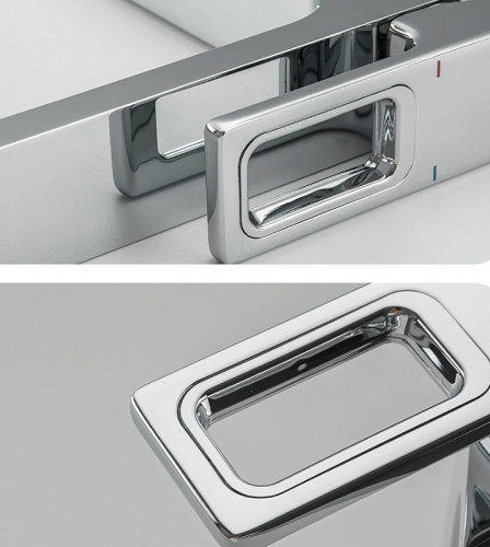 Смеситель для раковины Gappo G18 G1018-2 Хром латунь