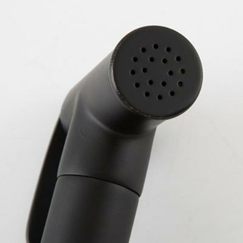 Гигиенический душ со смесителем Frap F7505-6 Черный матовый латунь встраиваемый