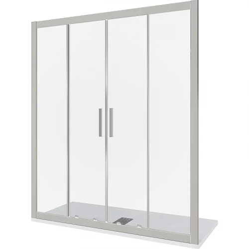 Душевая дверь Good Door Cofe WTW-TD-170-C-CH 170 КФ00034 профиль Хром стекло прозрачное