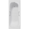 Чугунная ванна Delice Continental 180x80 DLR230627R-AS с отверстиями под ручки с антискользящим покрытием