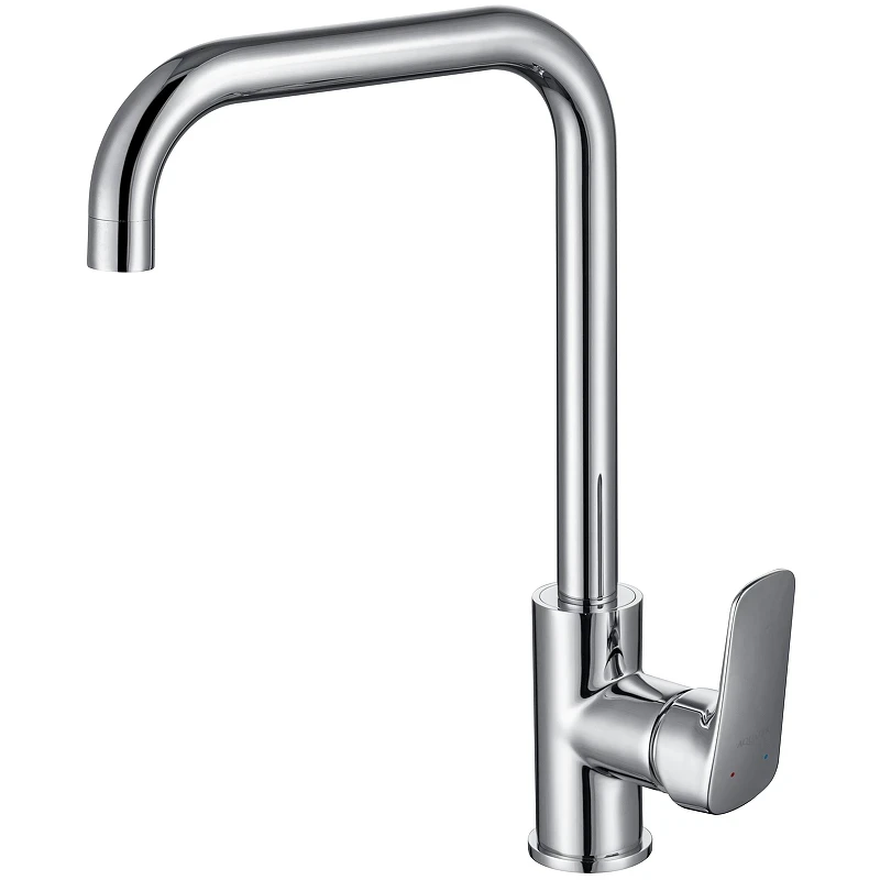 Смеситель для кухни Aquatek Вега AQ1081CR Хром латунь