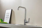 Смеситель для кухни Aquatek Вега AQ1081CR Хром латунь