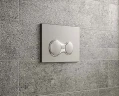 Комплект унитаза с инсталляцией Vitra Integra Round 9856B003-7205 с сиденьем Микролифт и клавишей смыва Хром глянцевый фарфор подвесной