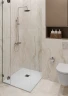 Душевой поддон из искусственного камня Stpool Lite 100х80 1237478 White Matt