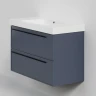 Тумба под раковину La Fenice Elba Twin 100 FNC-01-ELB-BG-100-2 подвесная Синяя матовая