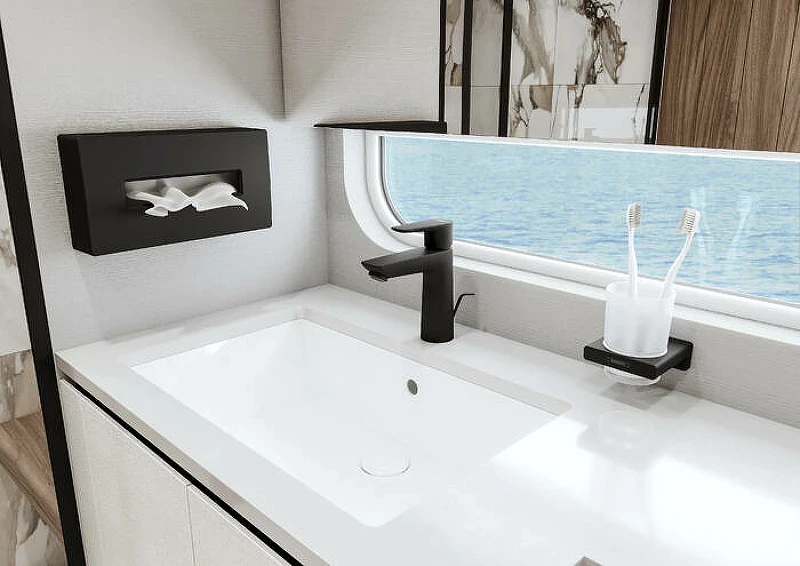 Стакан для зубных щеток Hansgrohe AddStoris 41749670 Черный матовый