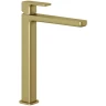 Смеситель для раковины Kludi Renon 42298N075 Золото брашированное